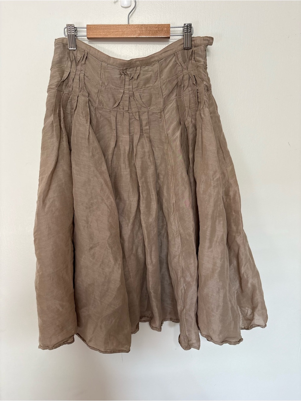 MAX STUDIO Beige Linen Blend size 0